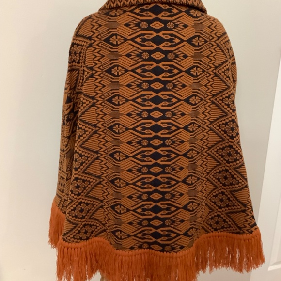Vintage Cape made in Guatemala excellent condition S/M 34-36 bust - Picture 9 of 11